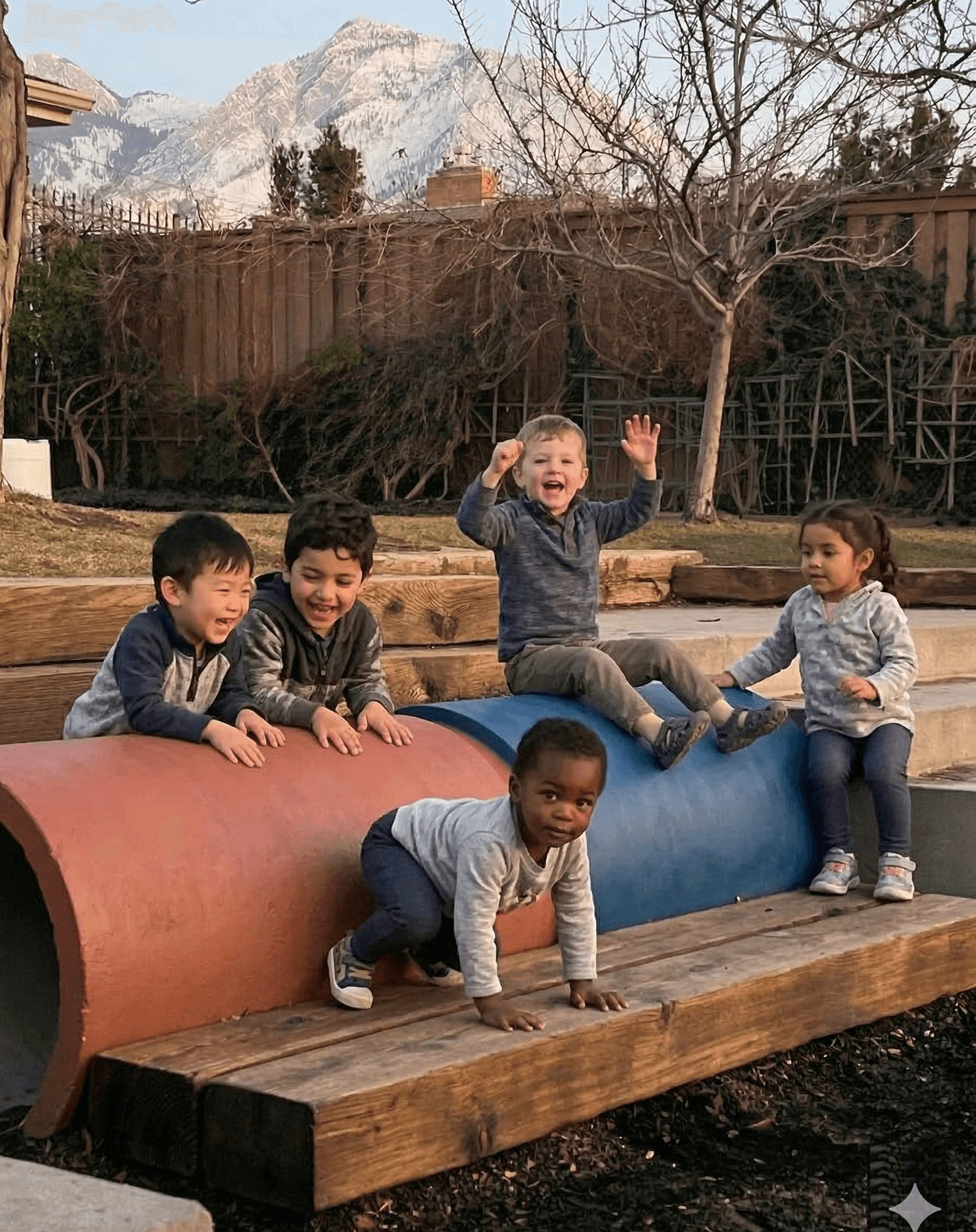 Montessori Learning Center entrance in Millcreek, Utah